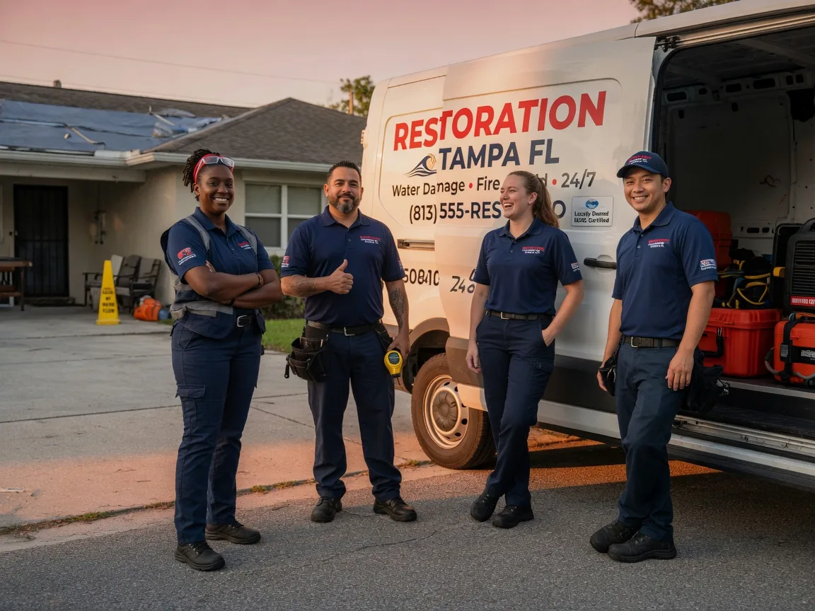 Water Damage Restoration company in Rockdale, TX